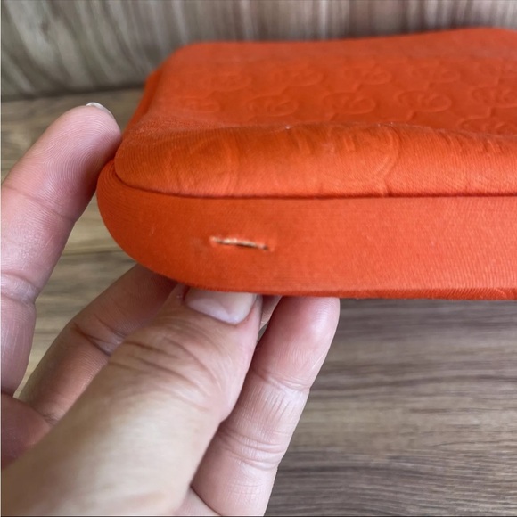 Pre-owned MK 1981 Neoprene Tangerine Orange Apple iPad Tablet Soft Case - Picture 3 of 8